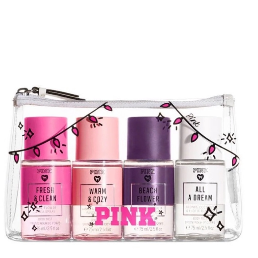 VS PINK HOLIDAY MIST SET